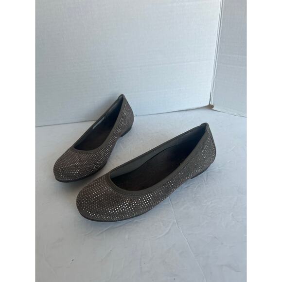 Vionic Spark Willow Taupe Ballet Flat Round Toe Slip On Comfort Shoes Size 6.5 - Picture 1 of 10
